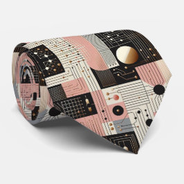 Abstrakt kretskort - Retro Mid Century Modern Slips