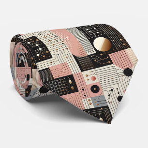 Abstrakt kretskort - Retro Mid Century Modern Slips