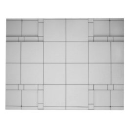 Abstrakt kubes anteckningsblock