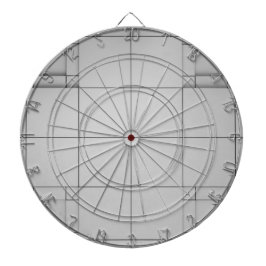 Abstrakt kubes darttavla