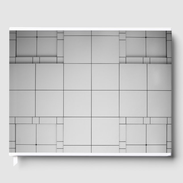 Abstrakt kubes gästböcker (Framsida)