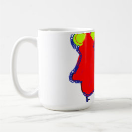 Abstrakt Kunglig Konst Kaffemugg