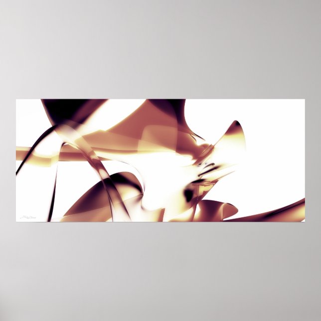 Abstrakt.Kurvor Poster (Framsidan)