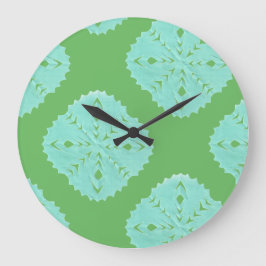 ABSTRAKT KVADRERAR WYCINANKI BL STOR KLOCKA