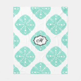 ABSTRAKT KVADRERAR WYCINANKI FLEECEFILT