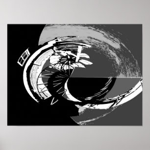 ABSTRAKT KVARN 2 POSTER