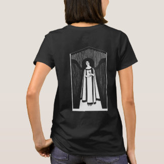 Abstrakt Kvinna Rita Konst Vintage Minimalistisk B T Shirt