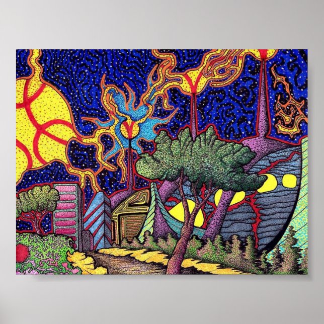 Abstrakt Lab Poster (Framsidan)