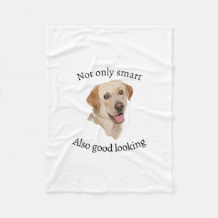 Abstrakt Labrador Art Fleecefilt