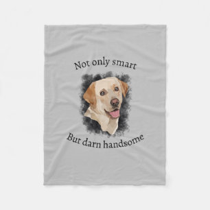 Abstrakt Labrador Art Fleecefilt