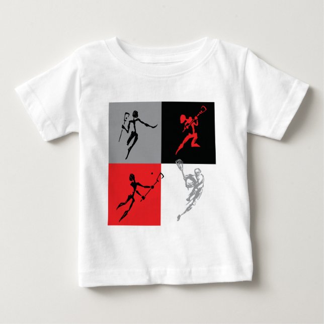Abstrakt Lacrosse Tröja (Framsida)