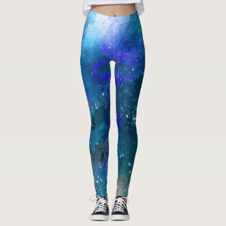 Abstrakt lägga benen på ryggen för konstdesign leggings