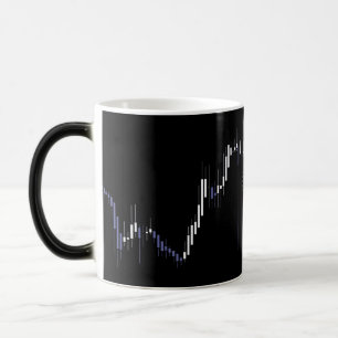 Abstrakt lagrar diagram grunge magisk mugg