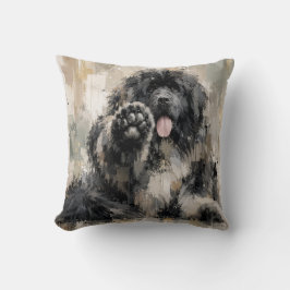 Abstrakt Landseer Kudde