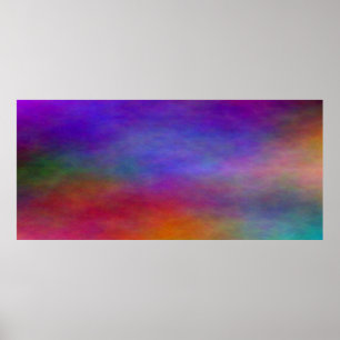 Abstrakt landskap II Poster