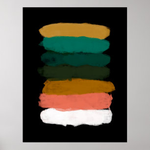 Abstrakt landskap. Mångsidig konstnärlig bakgrund. Poster
