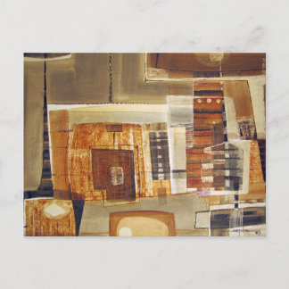 Abstrakt Landskapet Potosi Bolivia 25,75 x 22 Vykort