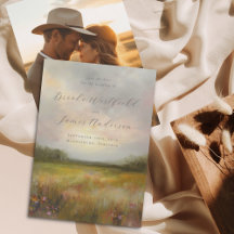 Abstrakt landskapsfotografi med äktenskap i vildbl