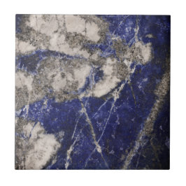 Abstrakt Lapis Lazuli Blue Granite Kakelplatta
