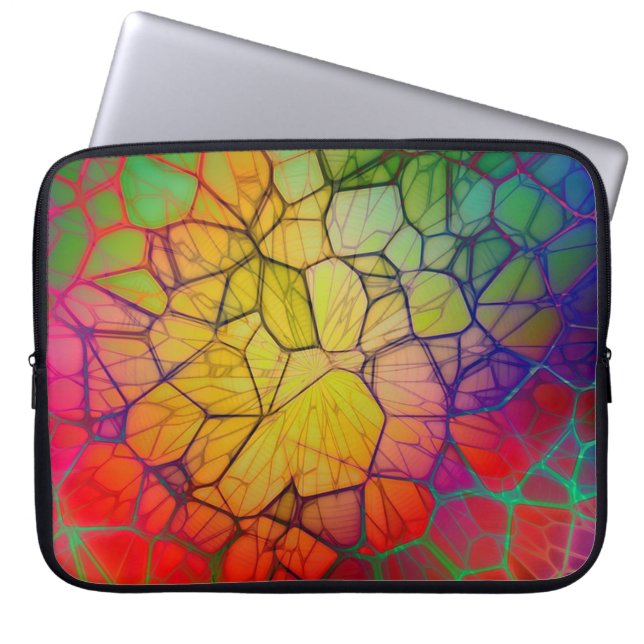 Abstrakt Laptop Fodral (Framsidan)
