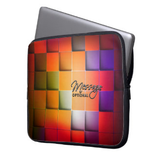 Abstrakt laptop sleeve för konst 17