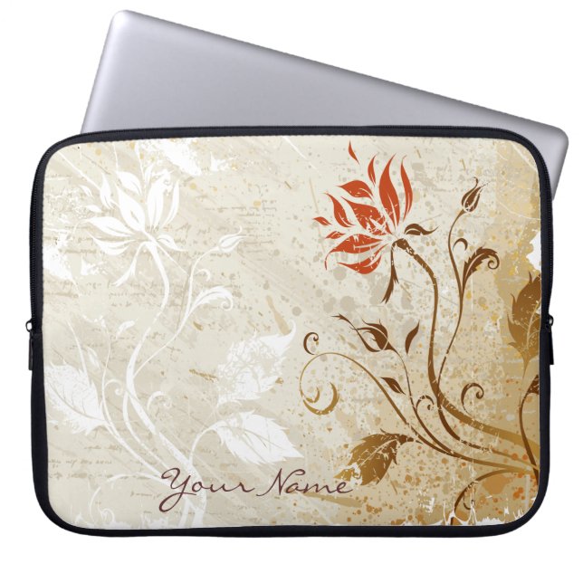 Abstrakt laptop sleeve för konst 50 (Framsidan)