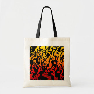 Abstrakt Lava Swirl Tygkasse