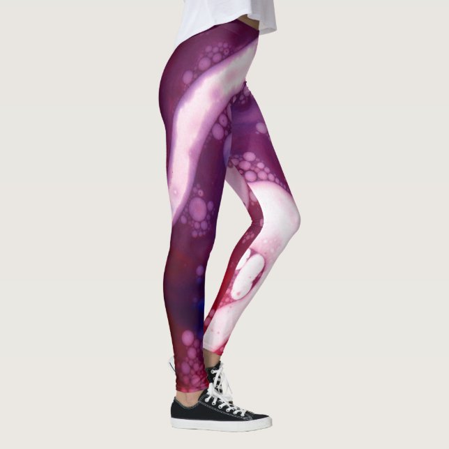 Abstrakt Leggings (Höger)