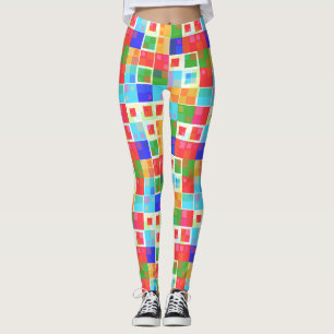 abstrakt leggings