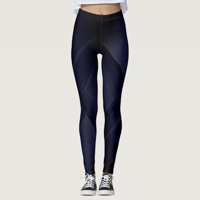 Abstrakt Leggings (Framsida)