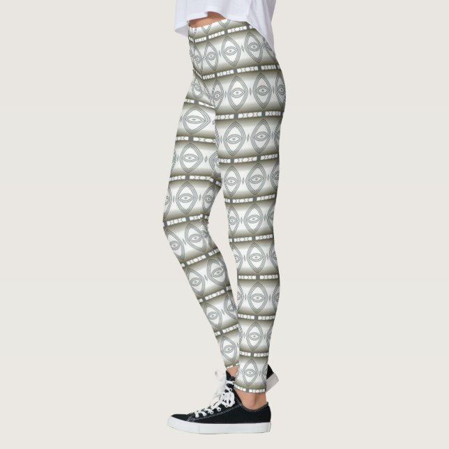 Abstrakt Leggings (Vänster)