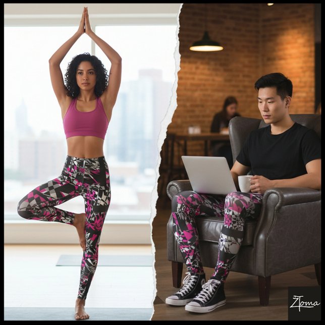 abstrakt leggings (Skapare uppladdad)