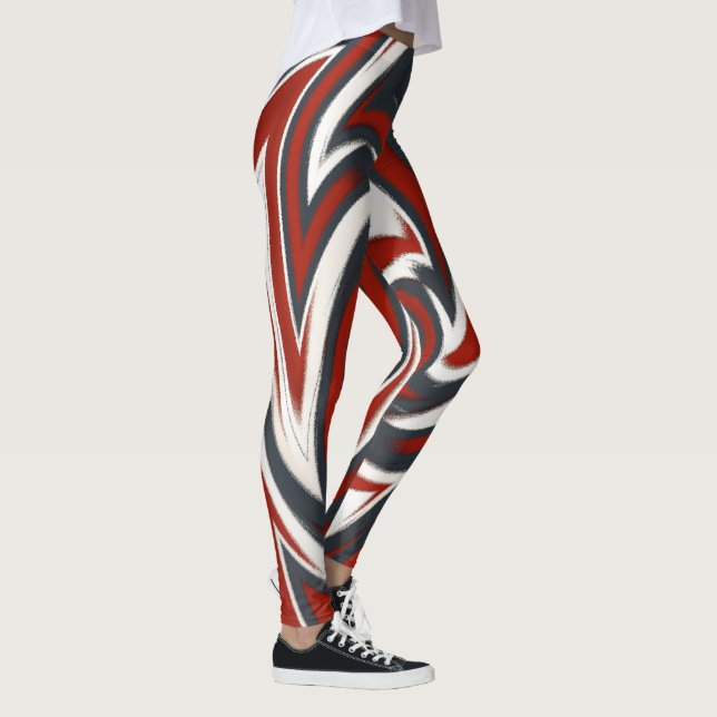 Abstrakt Leggings (Höger)