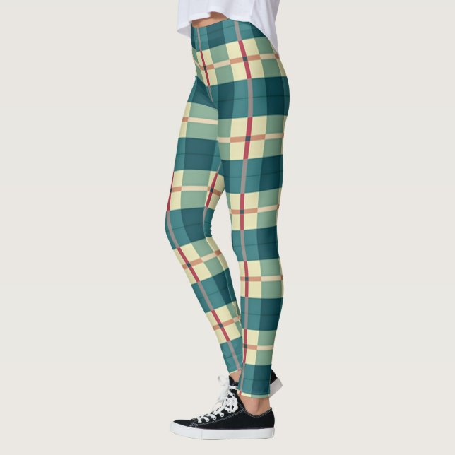 Abstrakt Leggings (Vänster)