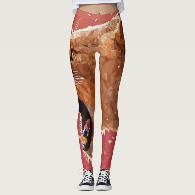 Abstrakt Leggings (Framsida)