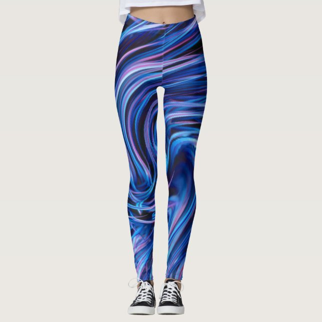 Abstrakt Leggings (Framsida)