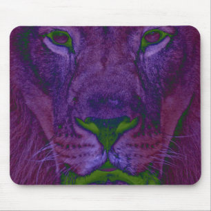 Abstrakt Lejon Mousepad Musmatta