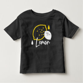 Abstrakt Lemon Illustration - Färsk citruskonst T Shirt