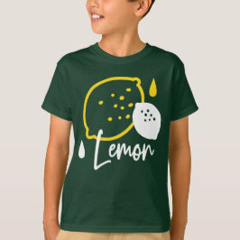 Abstrakt Lemon Illustration - Färsk citruskonst T Shirt