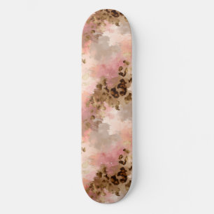 Abstrakt Leopard Print Skateboard