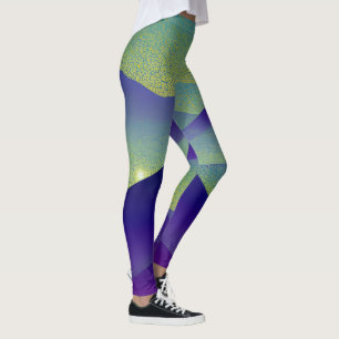 Abstrakt Liggande fallskärm 23 Leggings