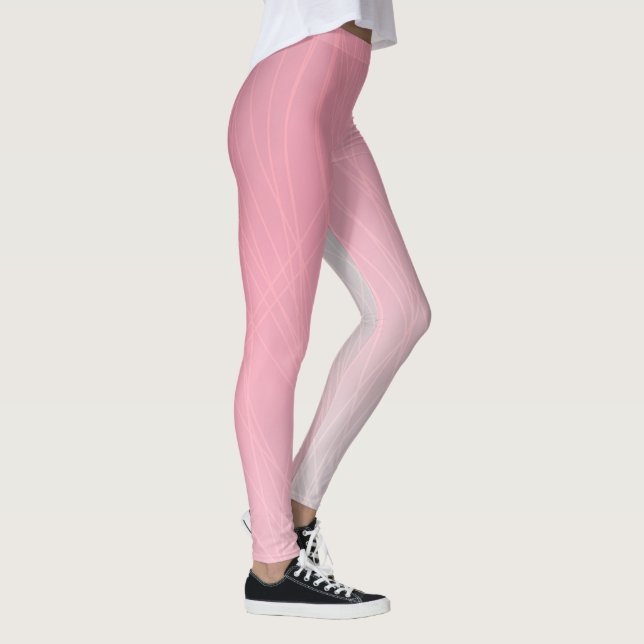 Abstrakt Light Design Leggings - Unik Stil (Höger)