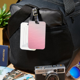 Abstrakt Light Design Loggage Tag - Unikt Stil Bagagebricka