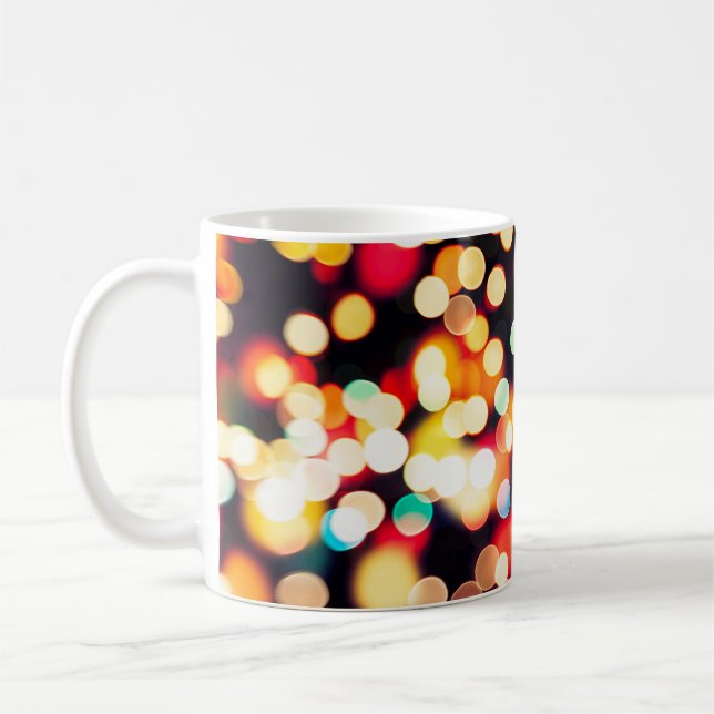 Abstrakt Light: Enkel bakgrund för Struktur Kaffemugg (Vänster)