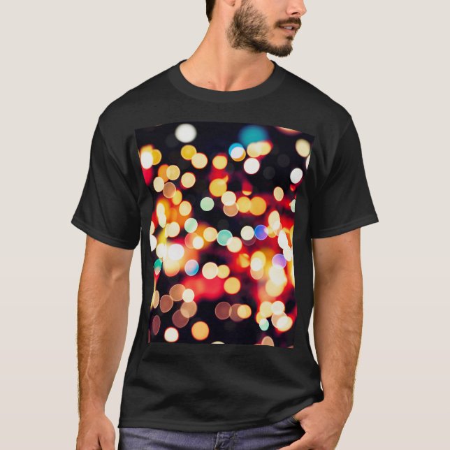 Abstrakt Light: Enkel bakgrund för Struktur T Shirt (Framsida)