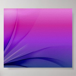 Abstrakt Lila Blue Background Vector Graphic DI Poster