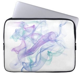 Abstrakt Lila Dimma Laptop Sleeve