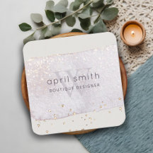 Abstrakt Lila Lilac Brush Stoke Monogram Glitter