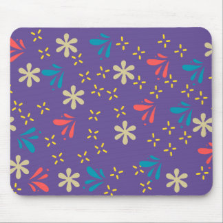 Abstrakt Lila Mouse Pad Musmatta