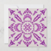 Abstrakt Lila Orchid Flower Design Mönster Art